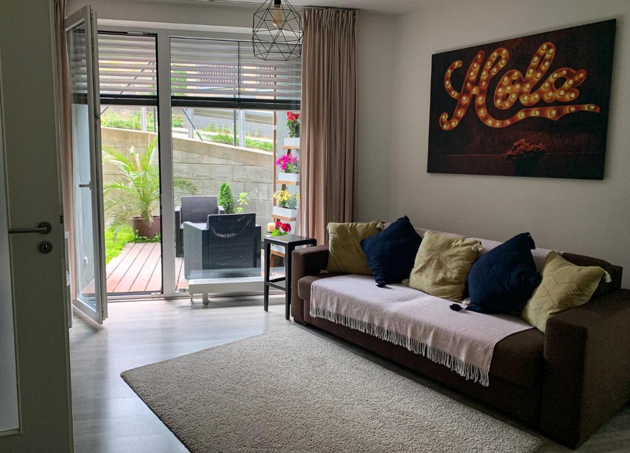 Jezerni Apartman S Terasou A Saunou V Lakepark Residence ด็อคซี ภายนอก รูปภาพ